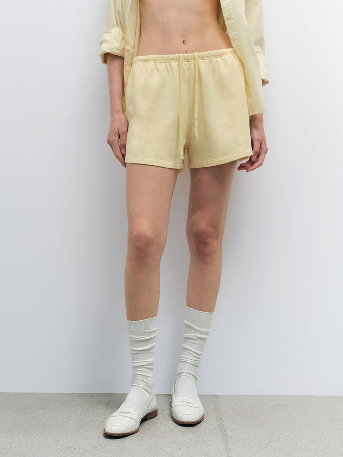 Organic Lightweight Terry Track Shorts