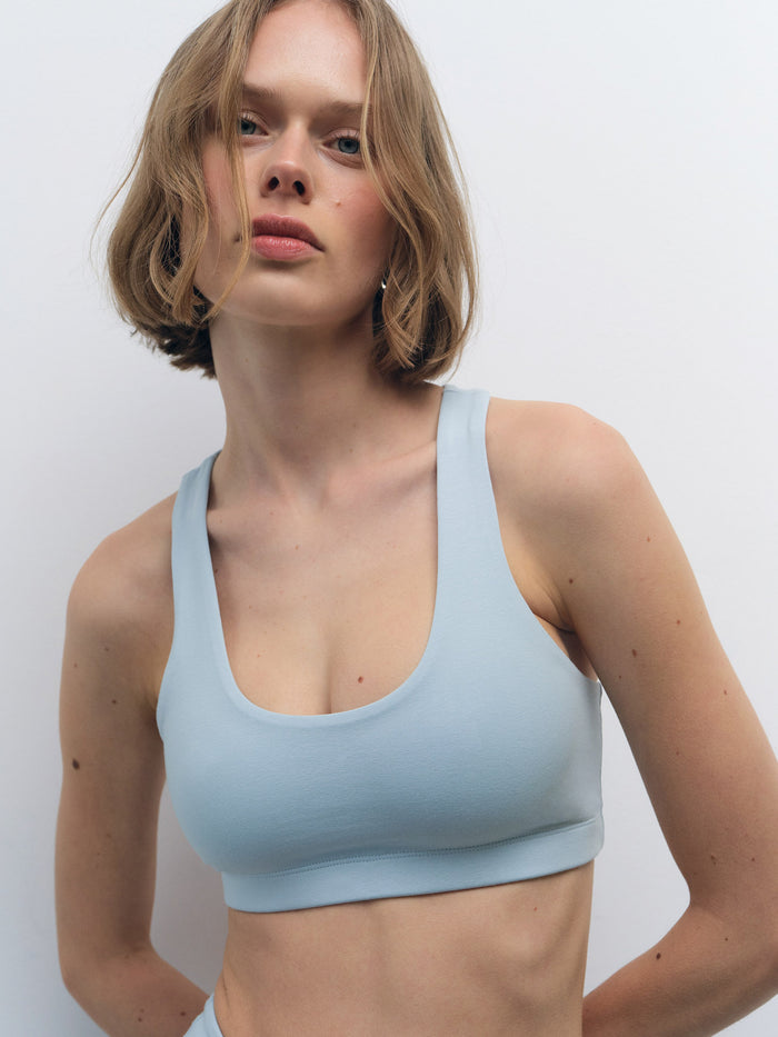 Organic Stretch Sports Bra - [variant_title] - MATE the Label