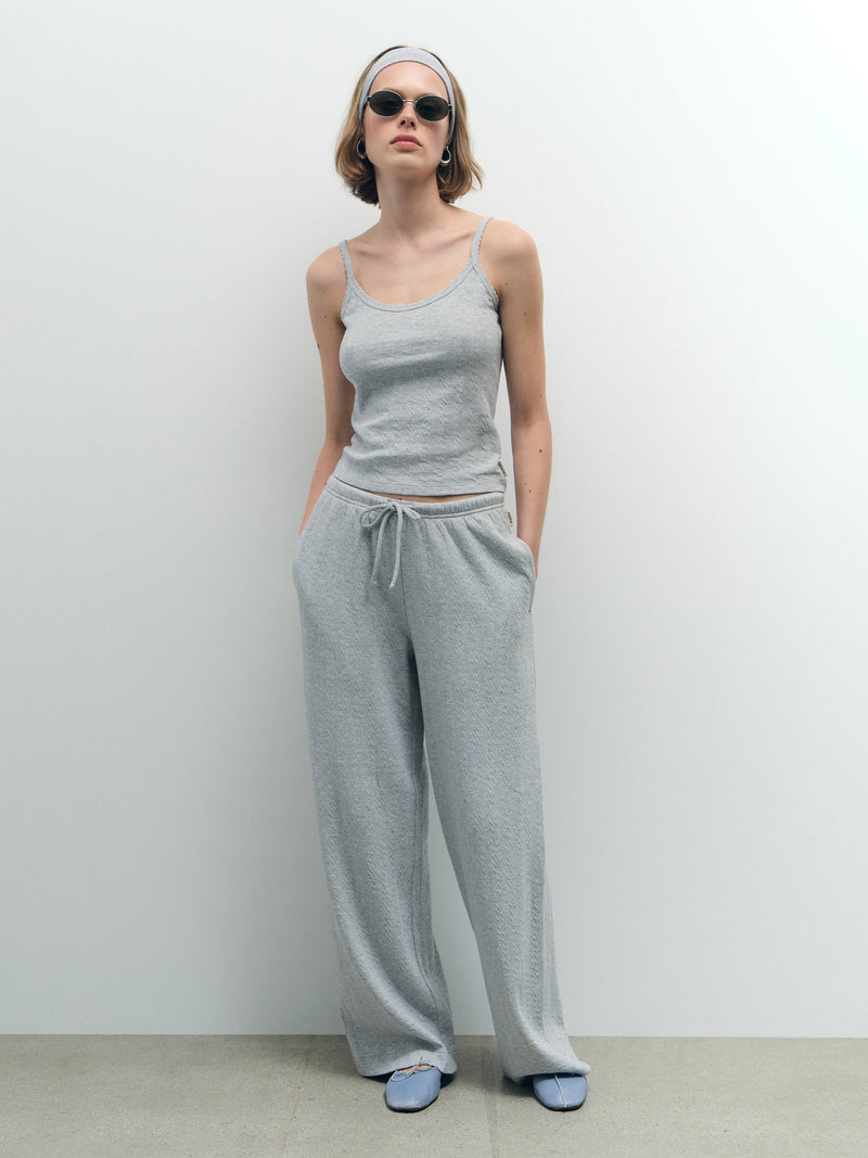 Organic Pointelle Tank