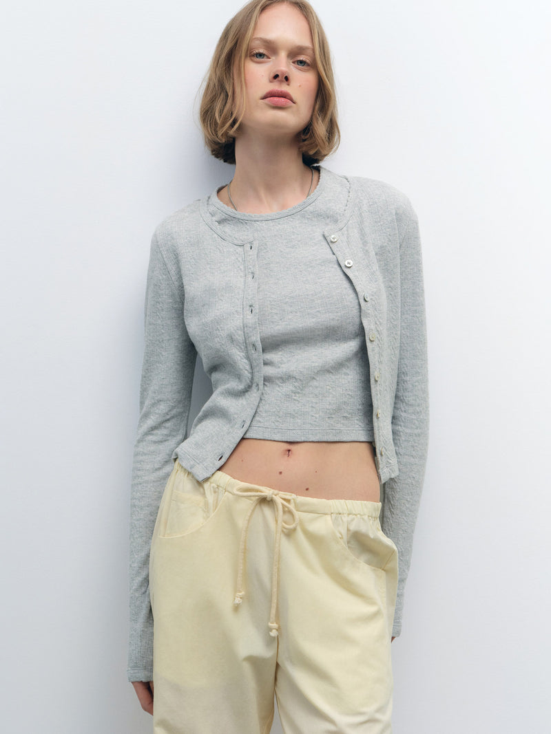 Organic Pointelle Baby Tee