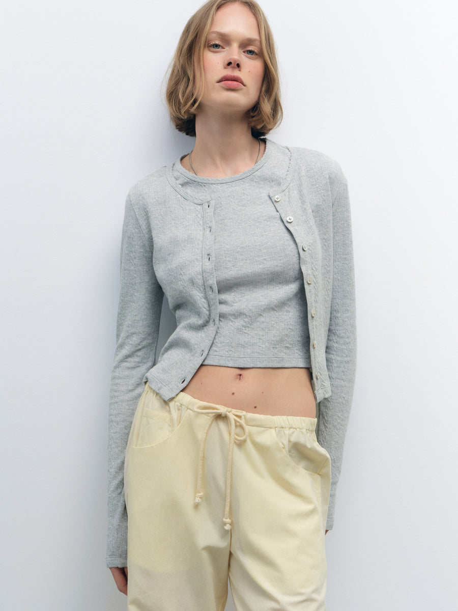 Organic Pointelle Baby Tee - [variant_title] - MATE the Label