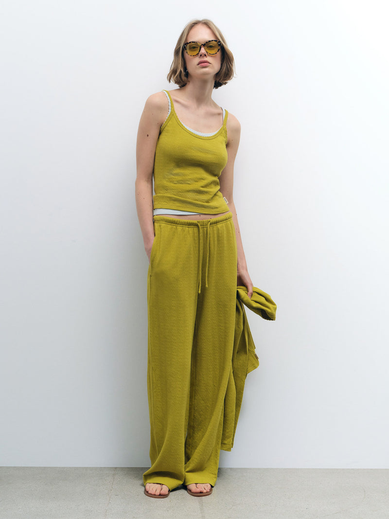 Organic Pointelle Pant