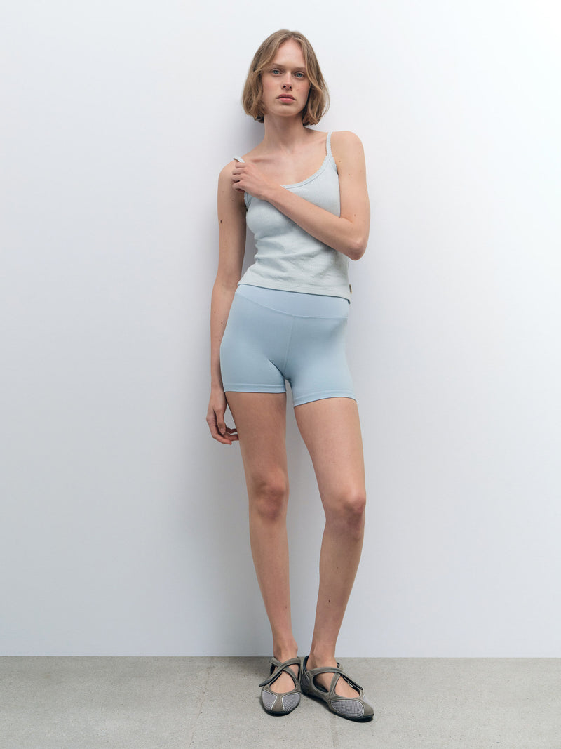 Organic Pointelle Tank