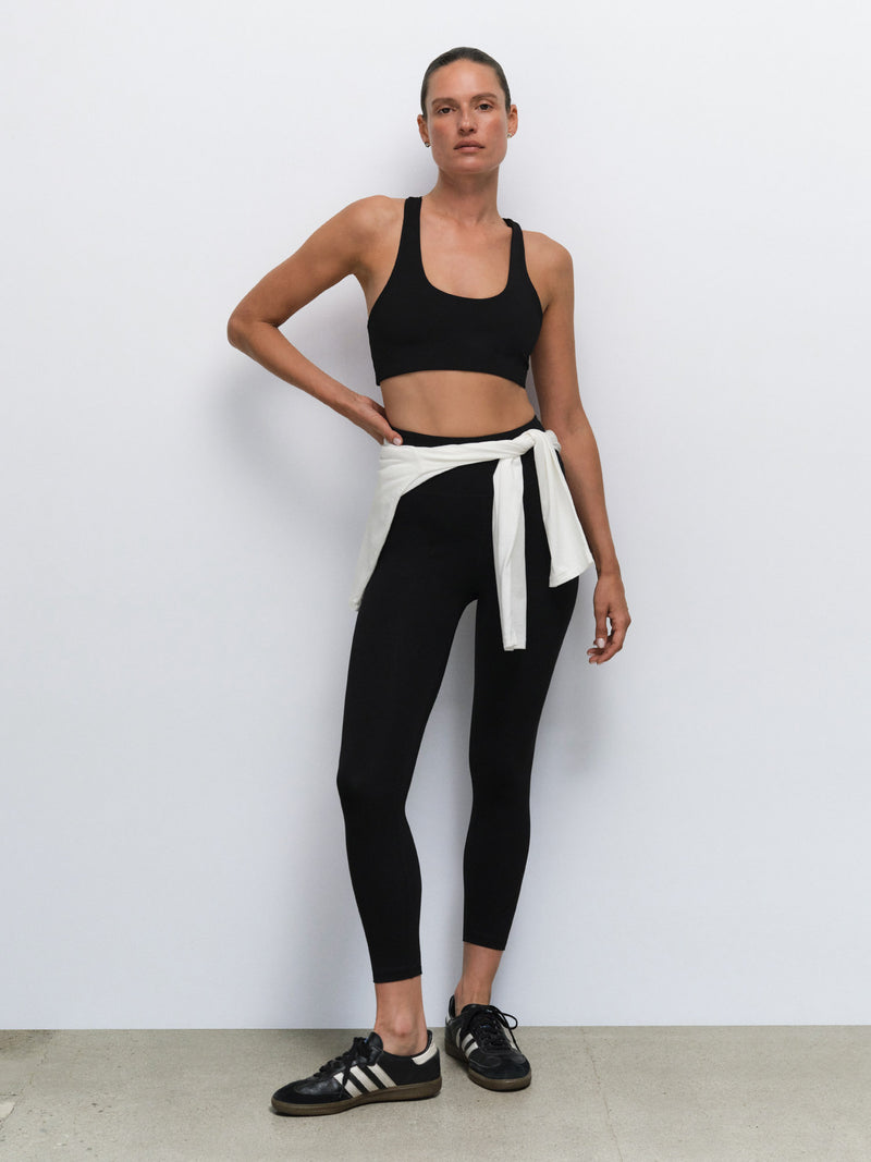 Organic Stretch Midi Legging