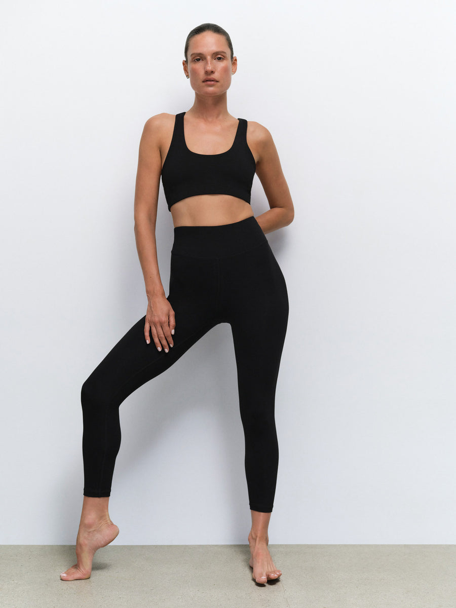 Organic Stretch Midi Legging
