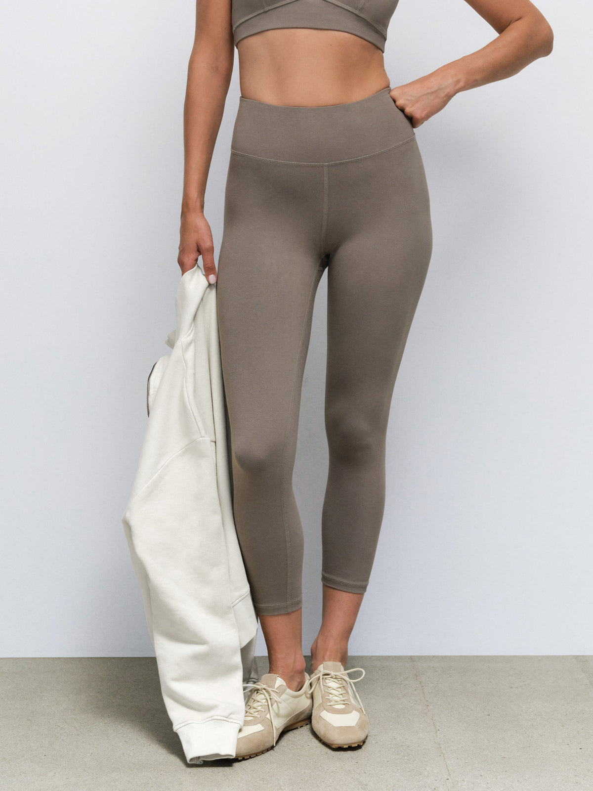 Organic Stretch Midi Legging