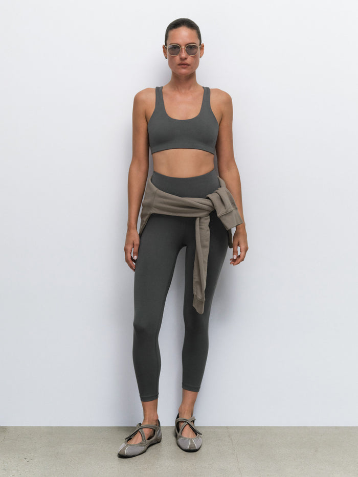 Organic Stretch Midi Legging
