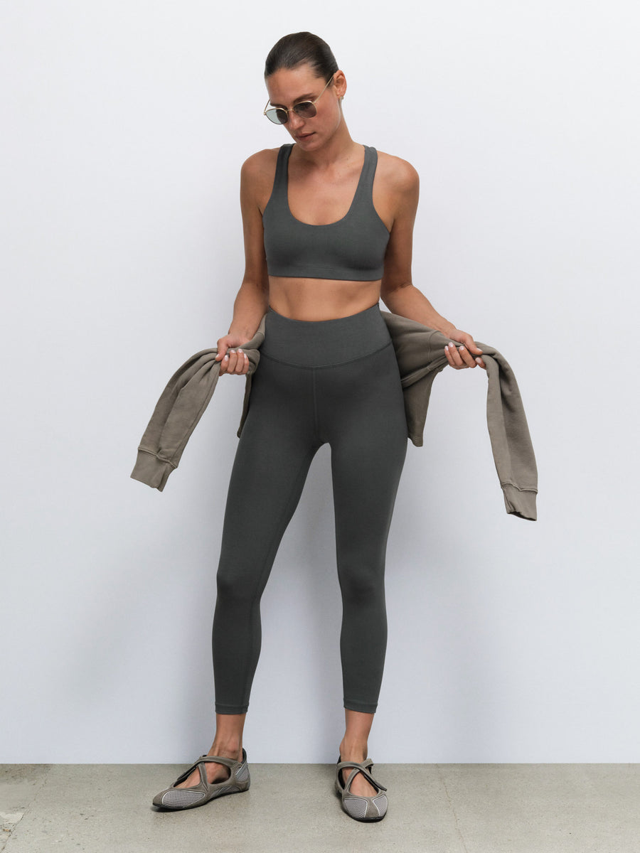 Organic Stretch Midi Legging
