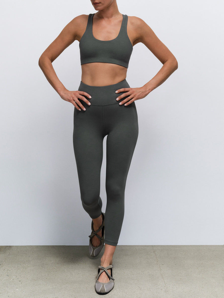 Organic Stretch Midi Legging