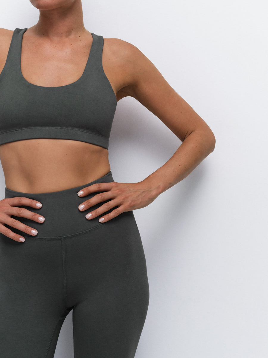 Organic Stretch Midi Legging