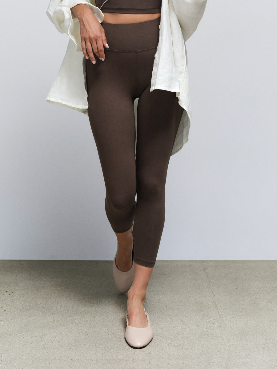 Organic Stretch Midi Legging