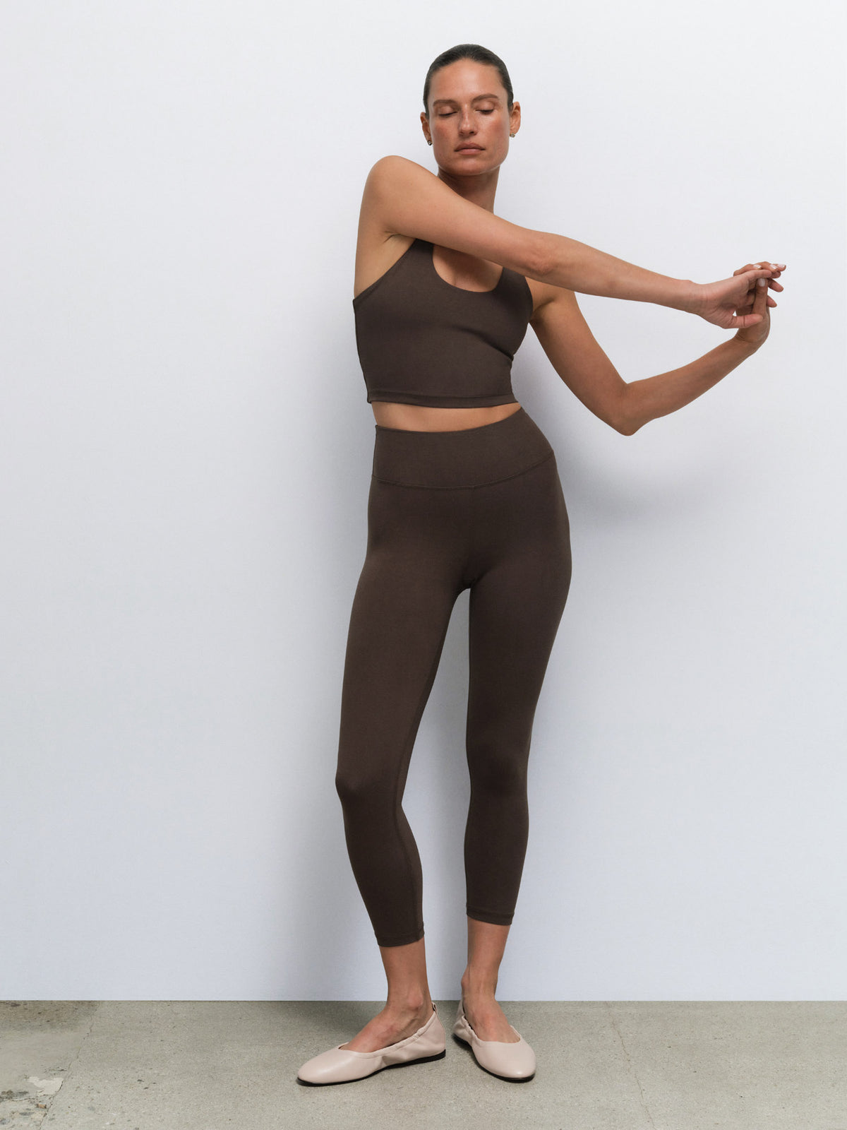 Organic Stretch Midi Legging