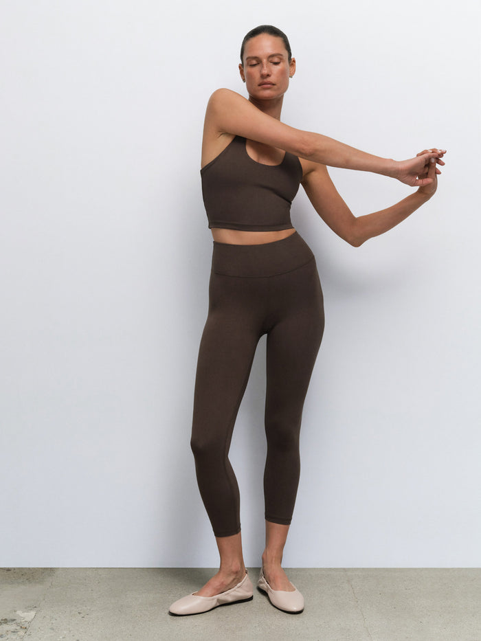 Organic Stretch Midi Legging