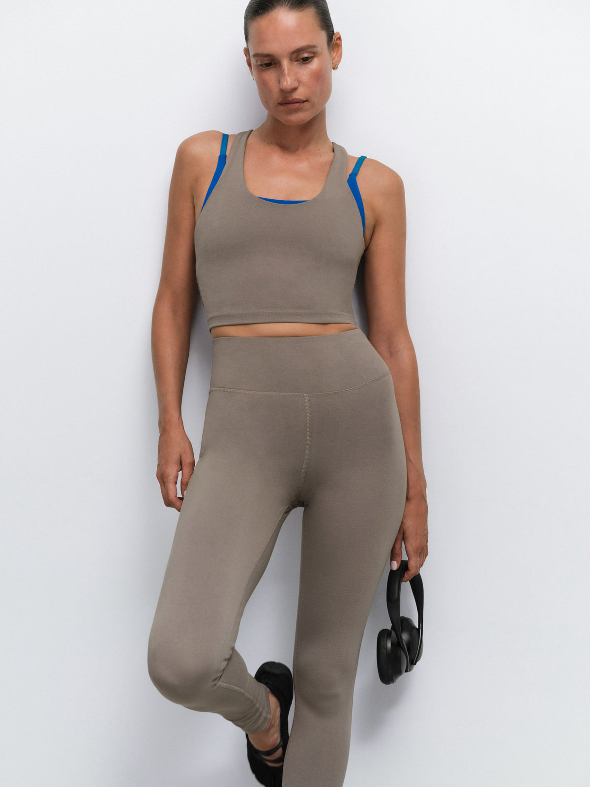 Organic Stretch Crop Racer Tank