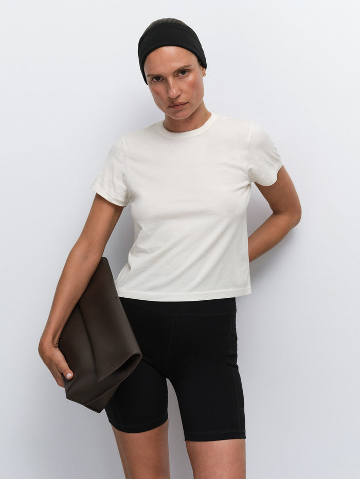 Organic Pima Shrunken Tee