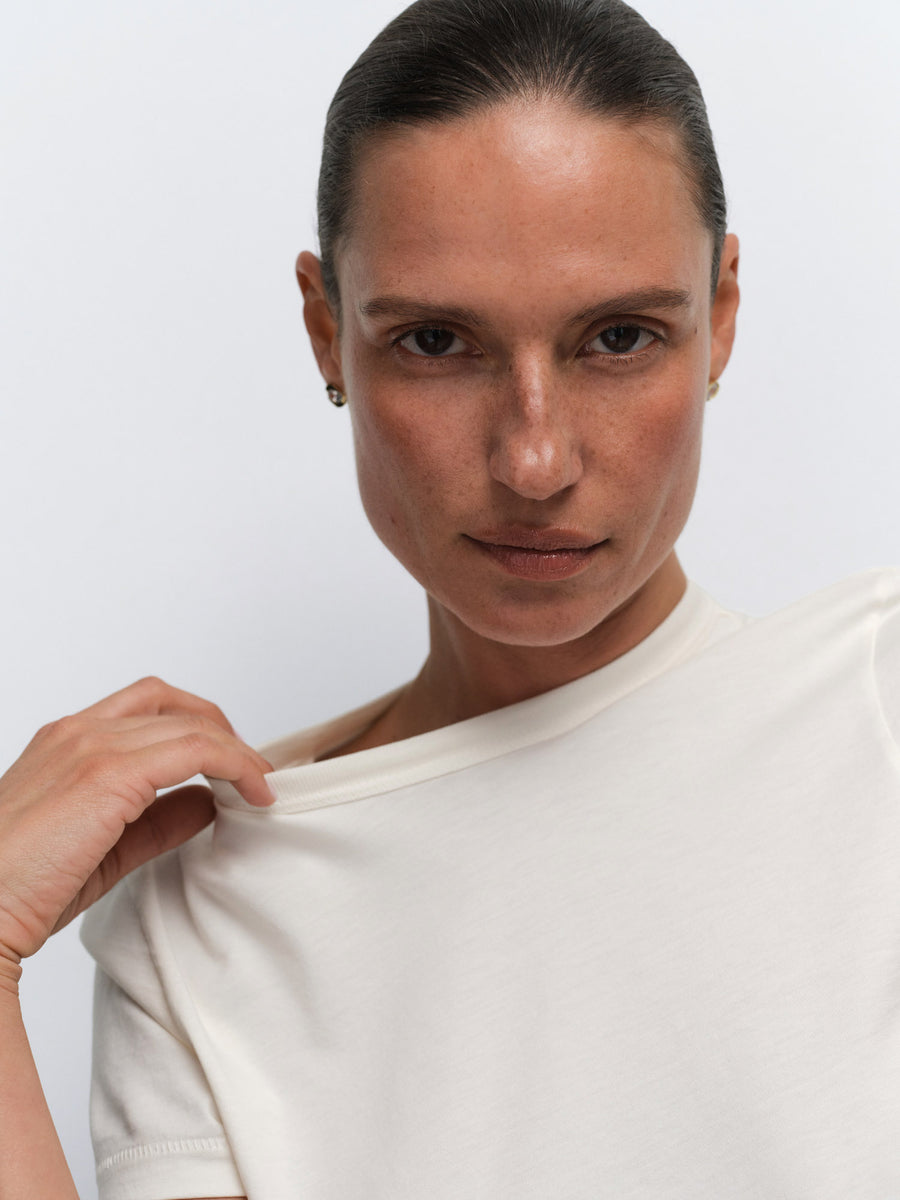 Organic Pima Shrunken Tee
