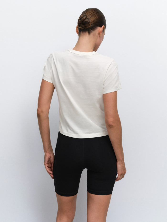 Organic Pima Shrunken Tee