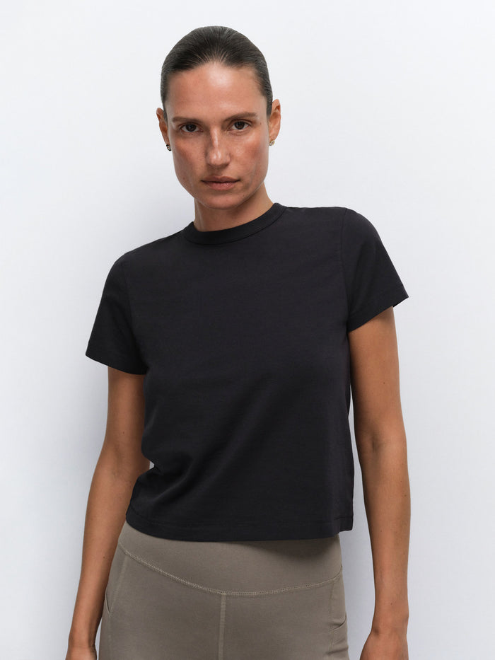 Organic Pima Shrunken Tee