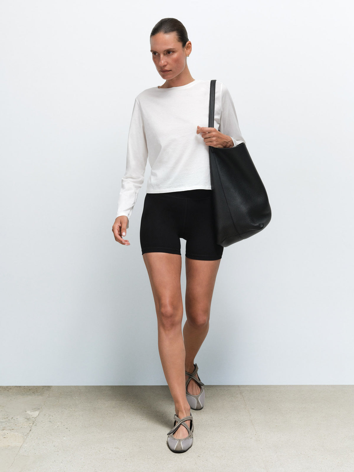 Organic Stretch Biker Short 4"