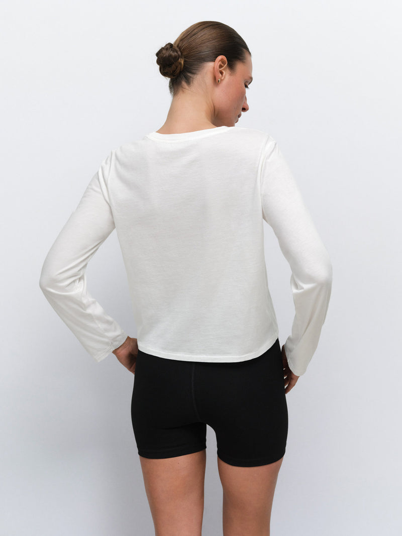 Organic Pima Long Sleeve Tee