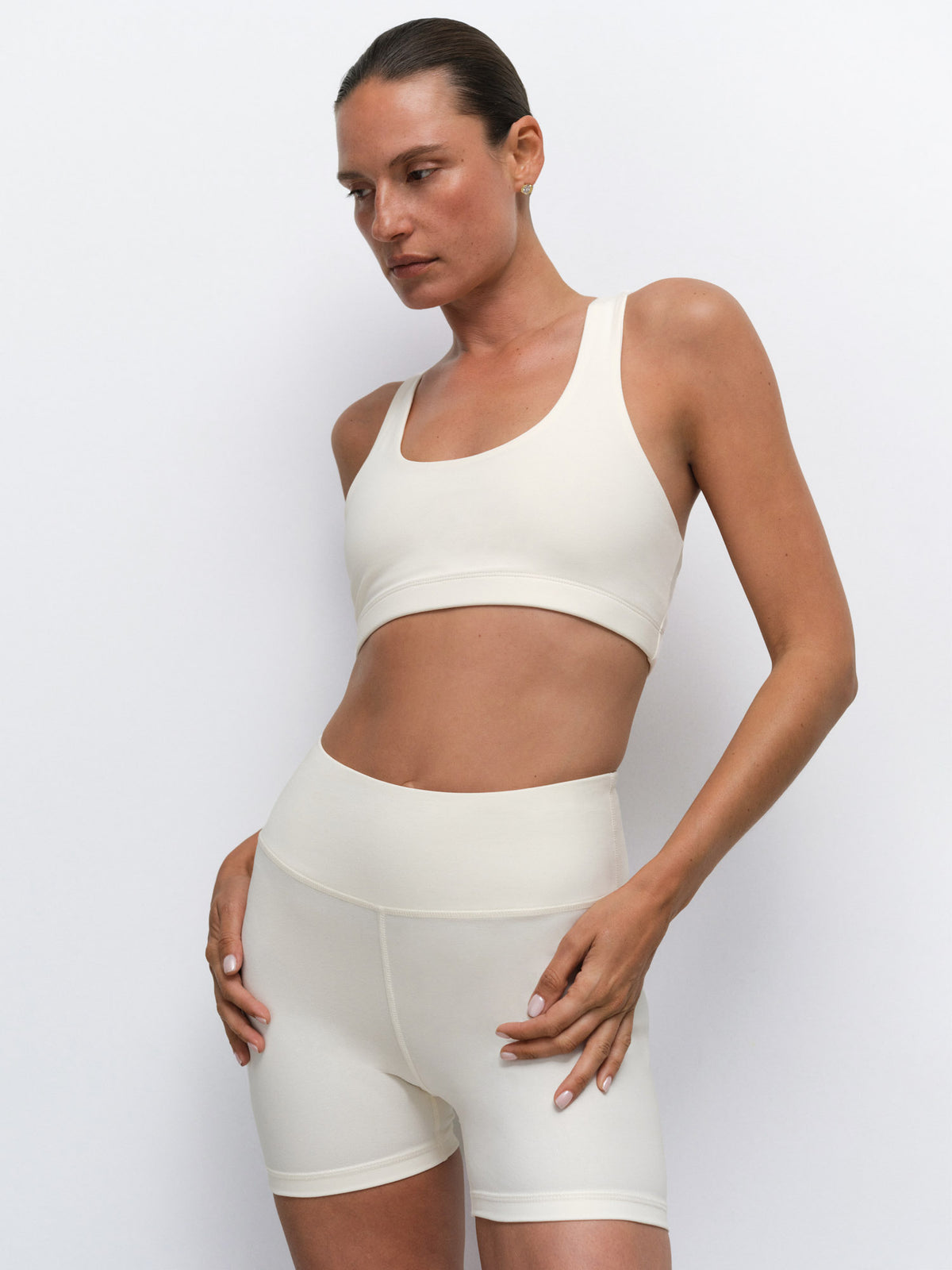 Organic Stretch Biker Short 4"