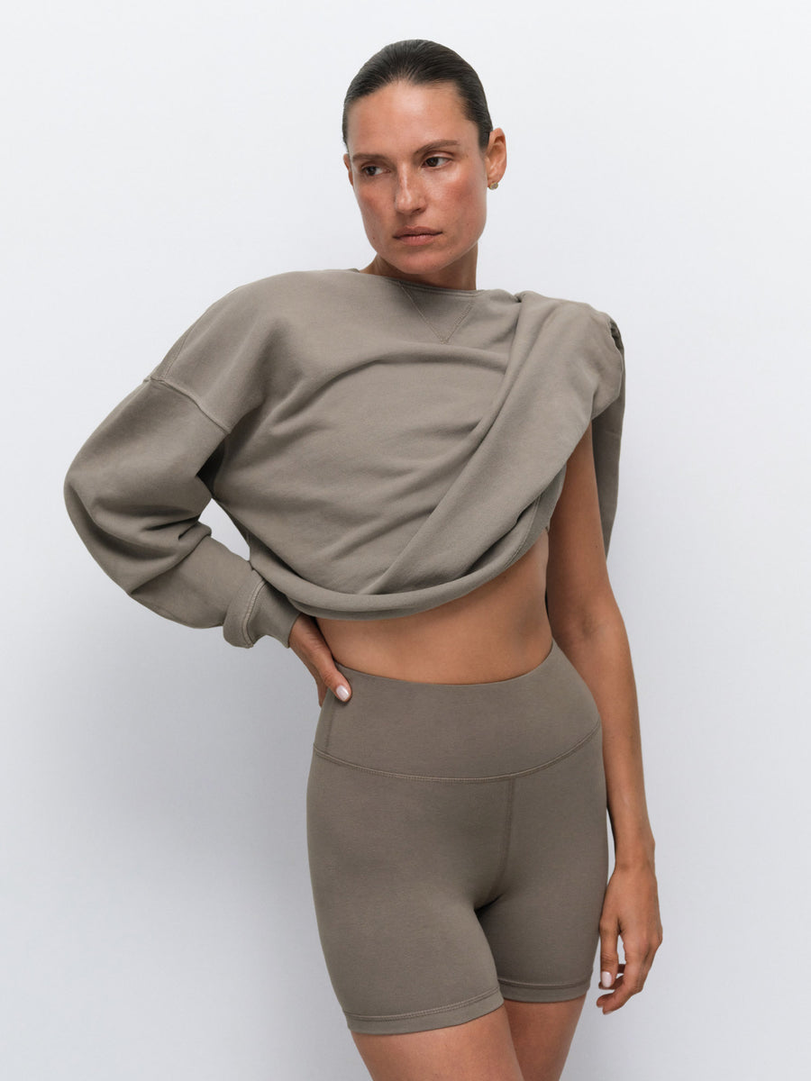 Organic Stretch Biker Short 4"