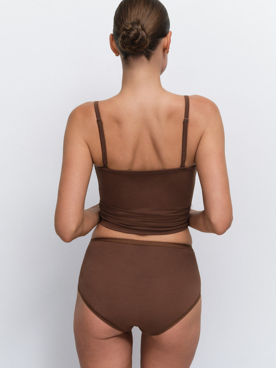 Organic Comfort High Waist Brief
