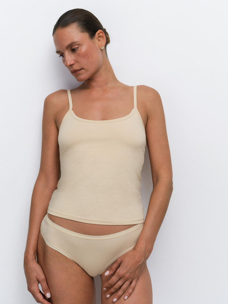 Organic Comfort Mid Rise Bikini
