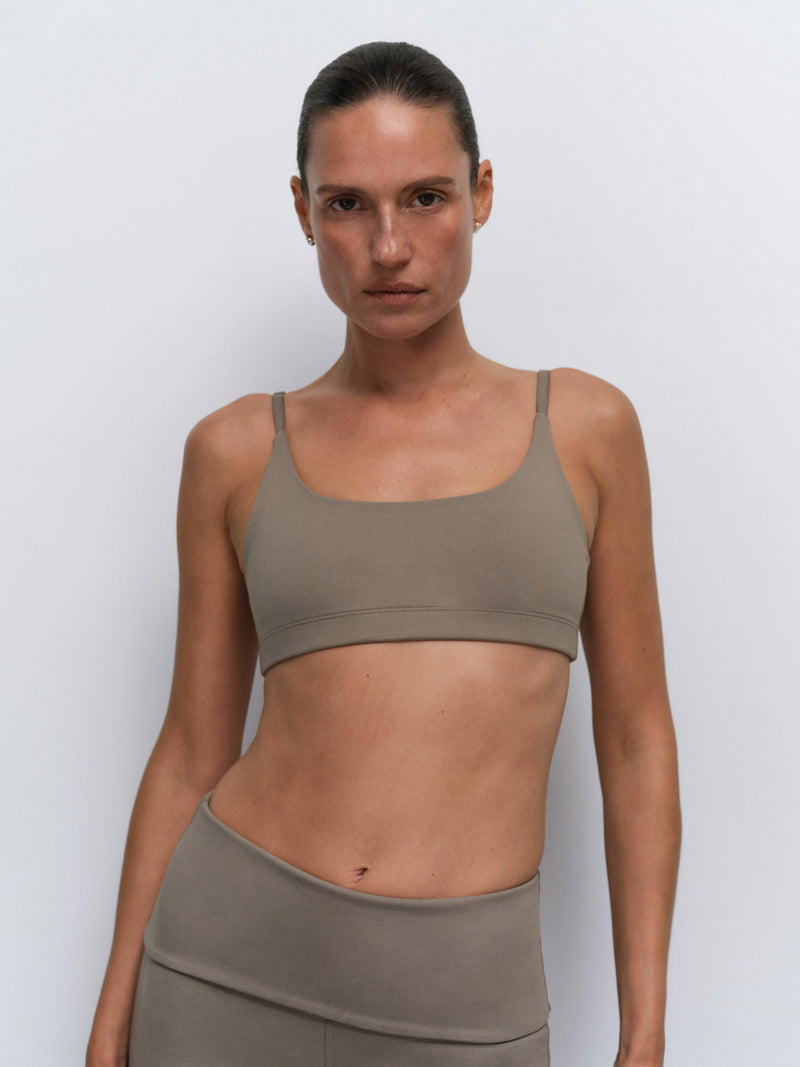 Organic Stretch Scoop Bra