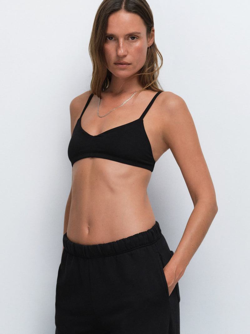 Organic Fleece Straight Leg Sweatpant