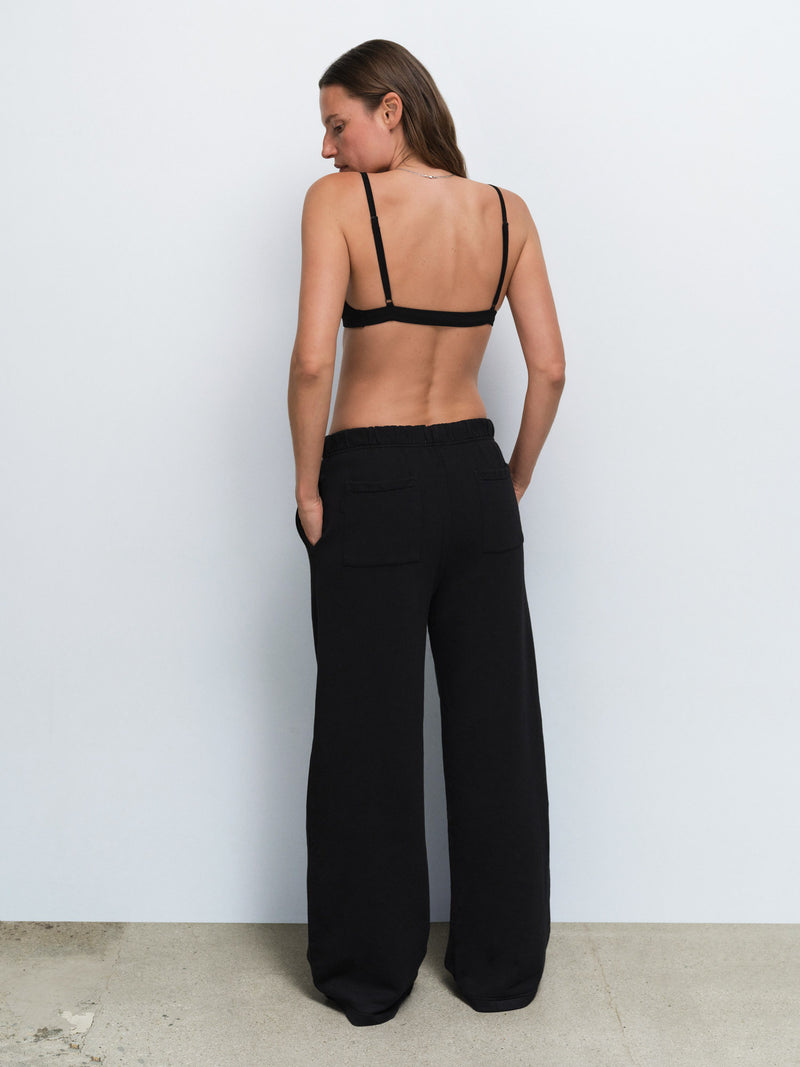 Organic Fleece Straight Leg Sweatpant