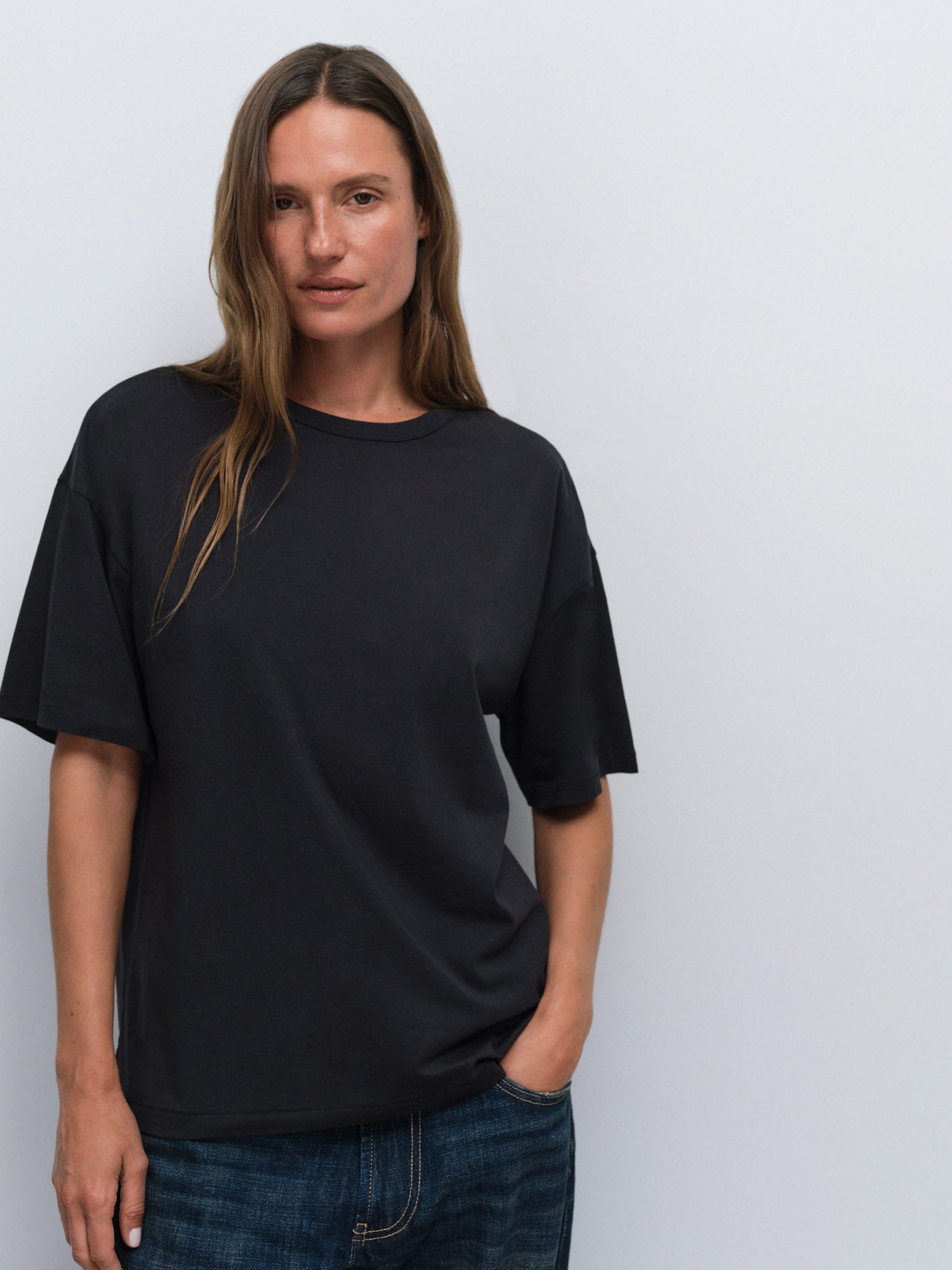 Organic Pima Oversized Tee – MATE the Label