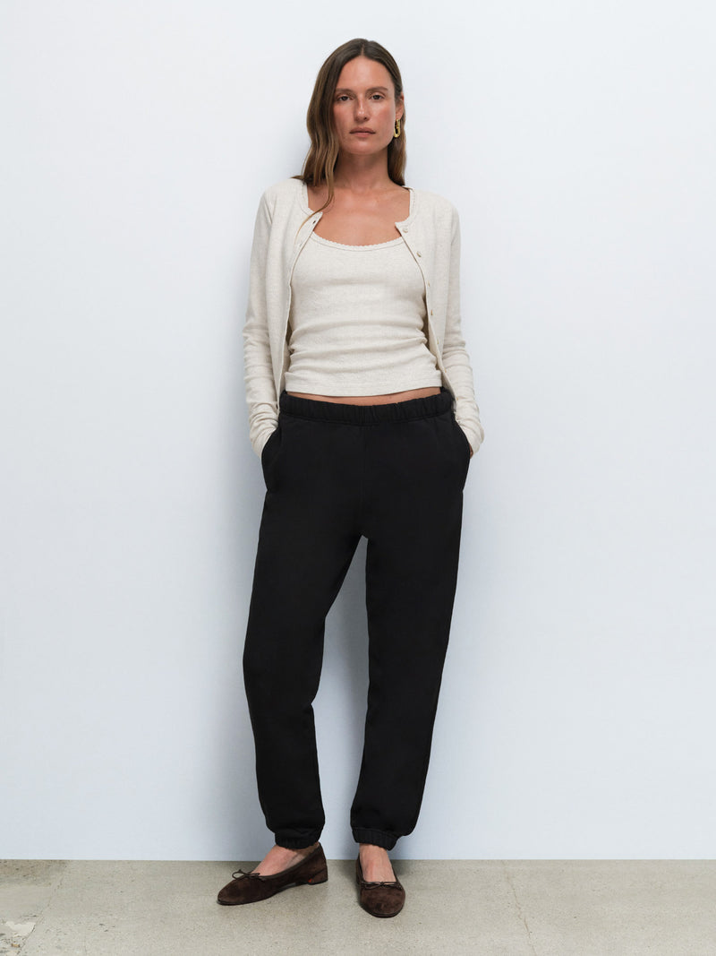 Organic Fleece Relaxed Pocket Sweatpant