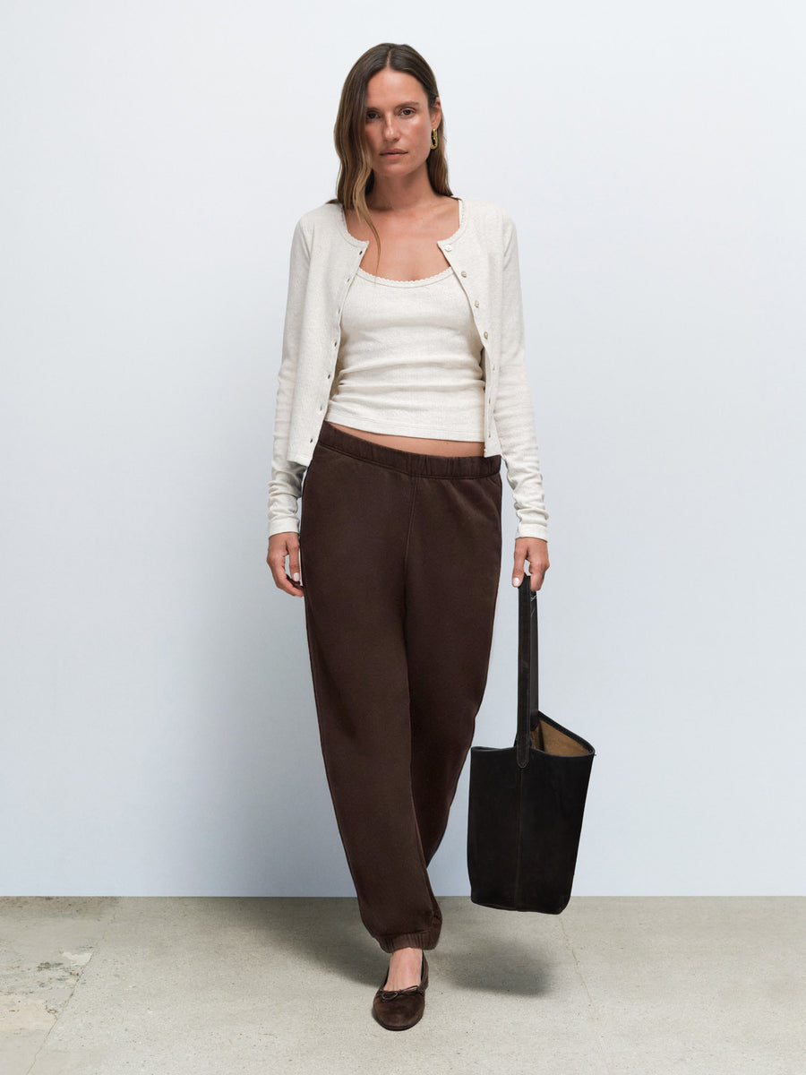 Organic Fleece Relaxed Pocket Sweatpant