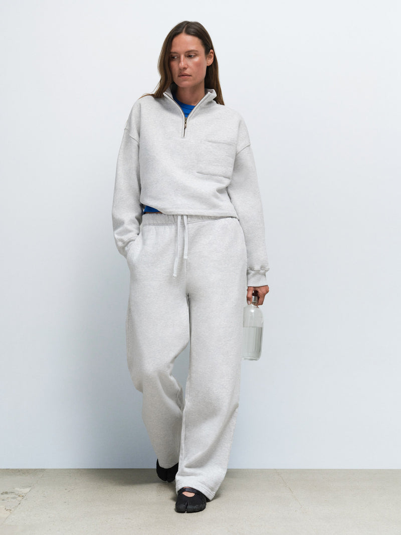 Organic Fleece Straight Leg Sweatpant