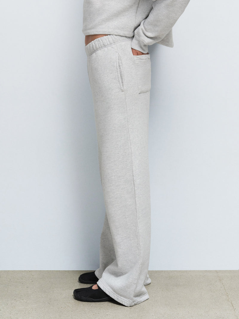Organic Fleece Straight Leg Sweatpant