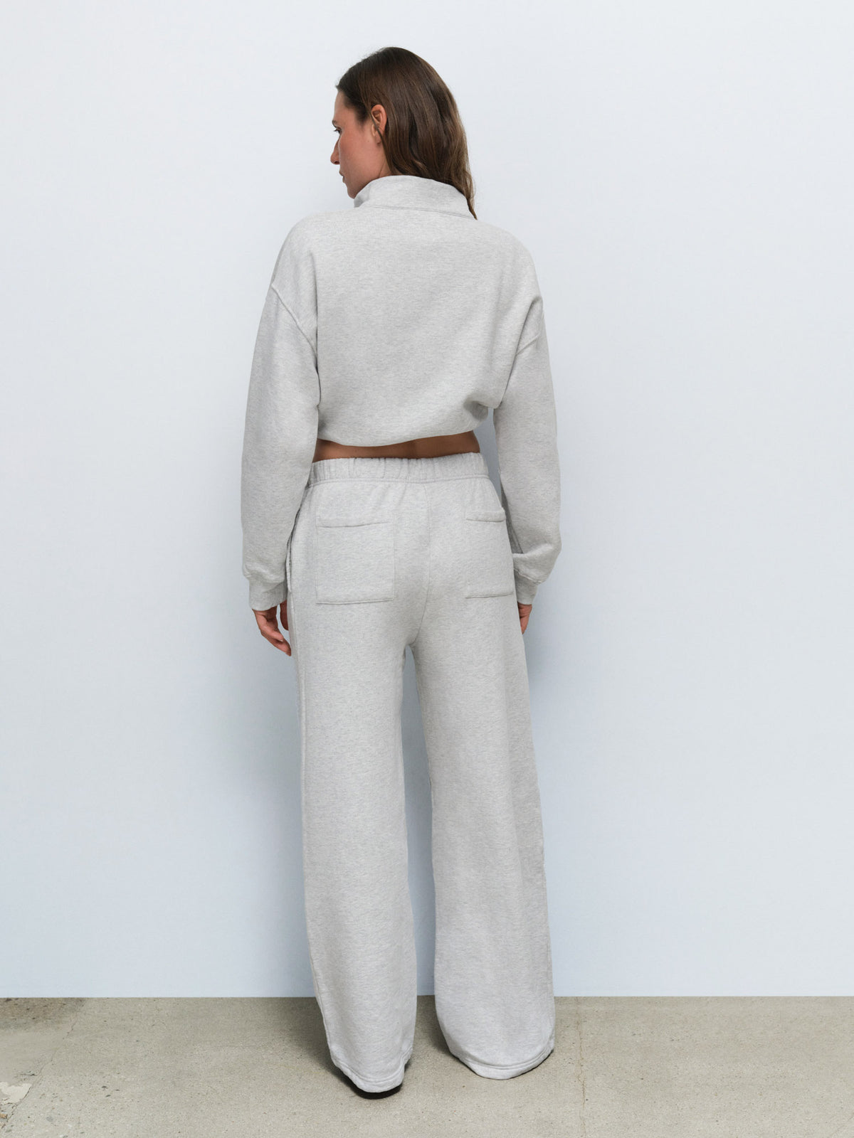 Organic Fleece Straight Leg Sweatpant
