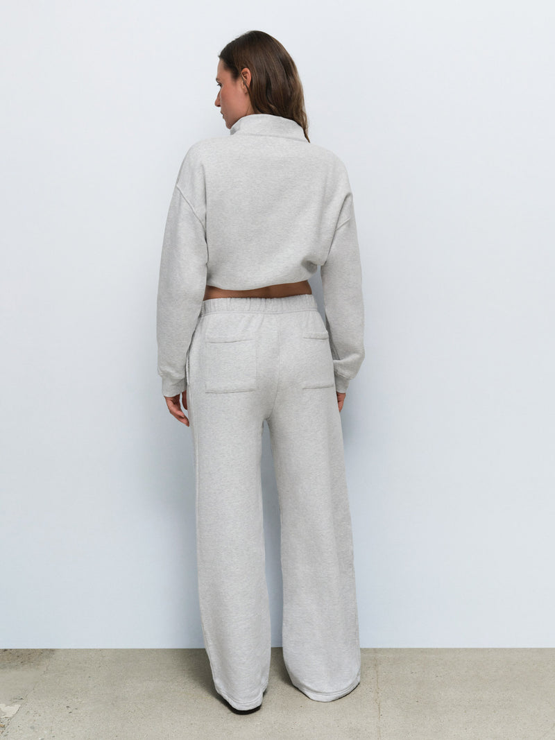 Organic Fleece Straight Leg Sweatpant