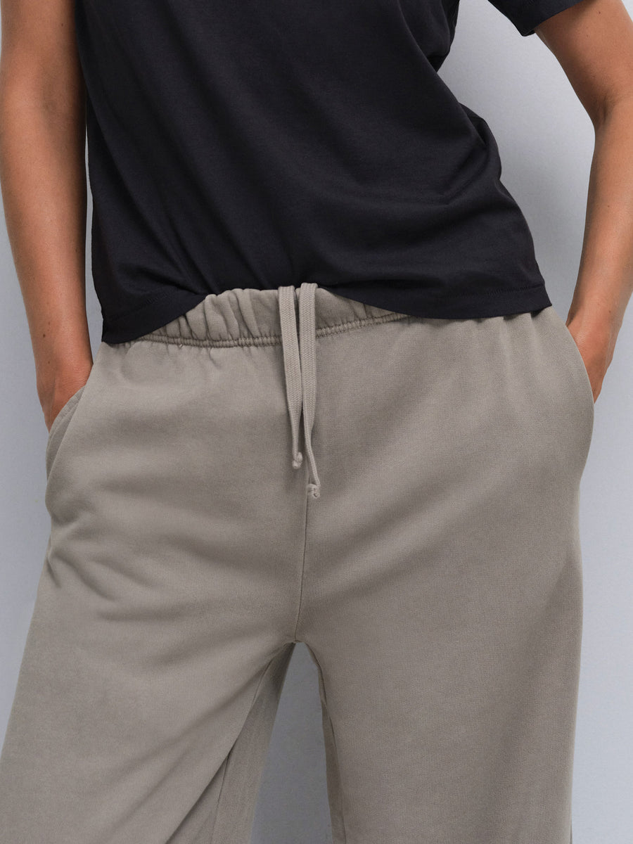 Organic Fleece Straight Leg Sweatpant