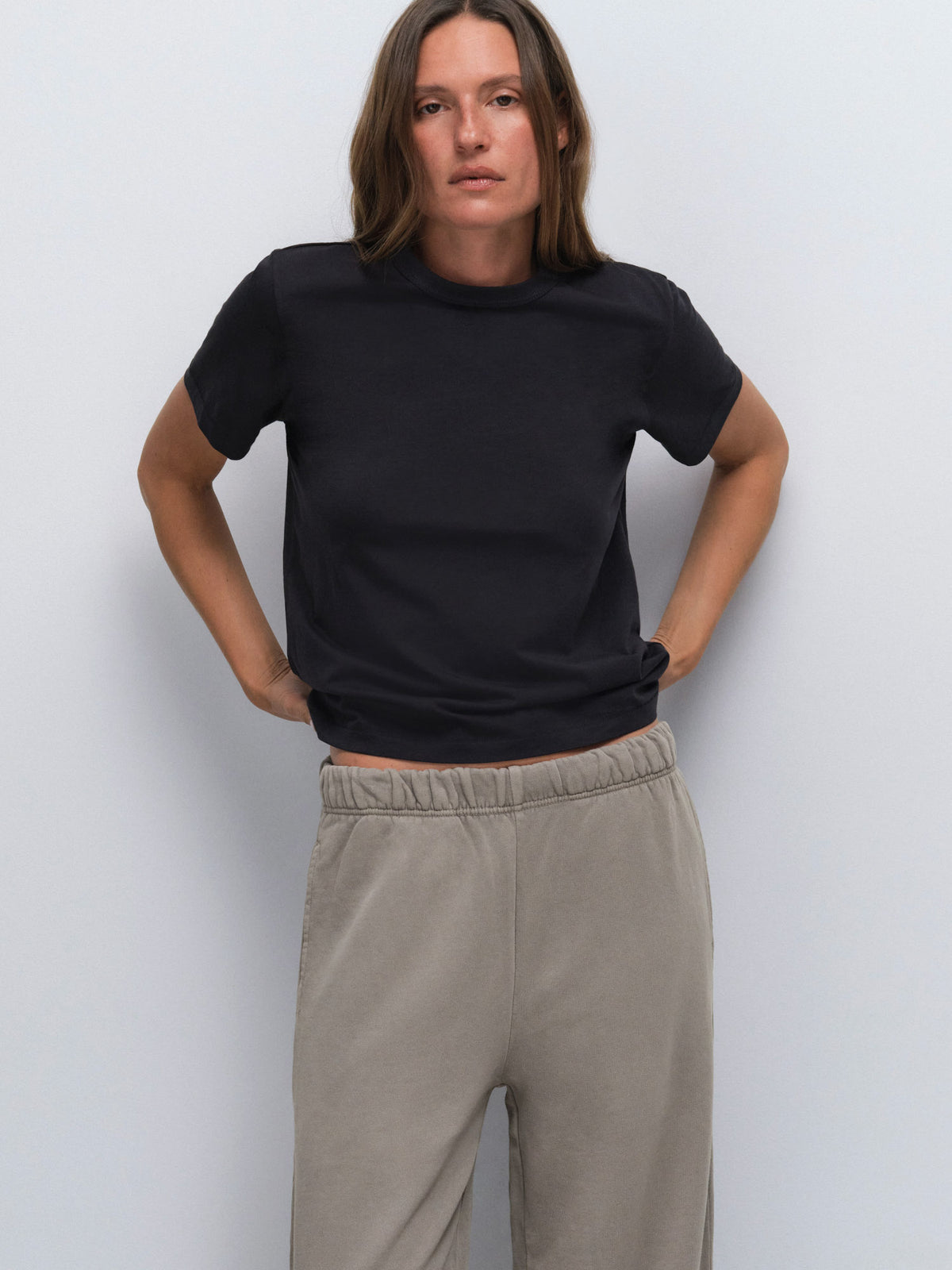 Organic Fleece Straight Leg Sweatpant