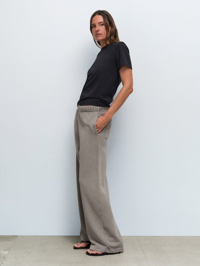 Organic Fleece Straight Leg Sweatpant