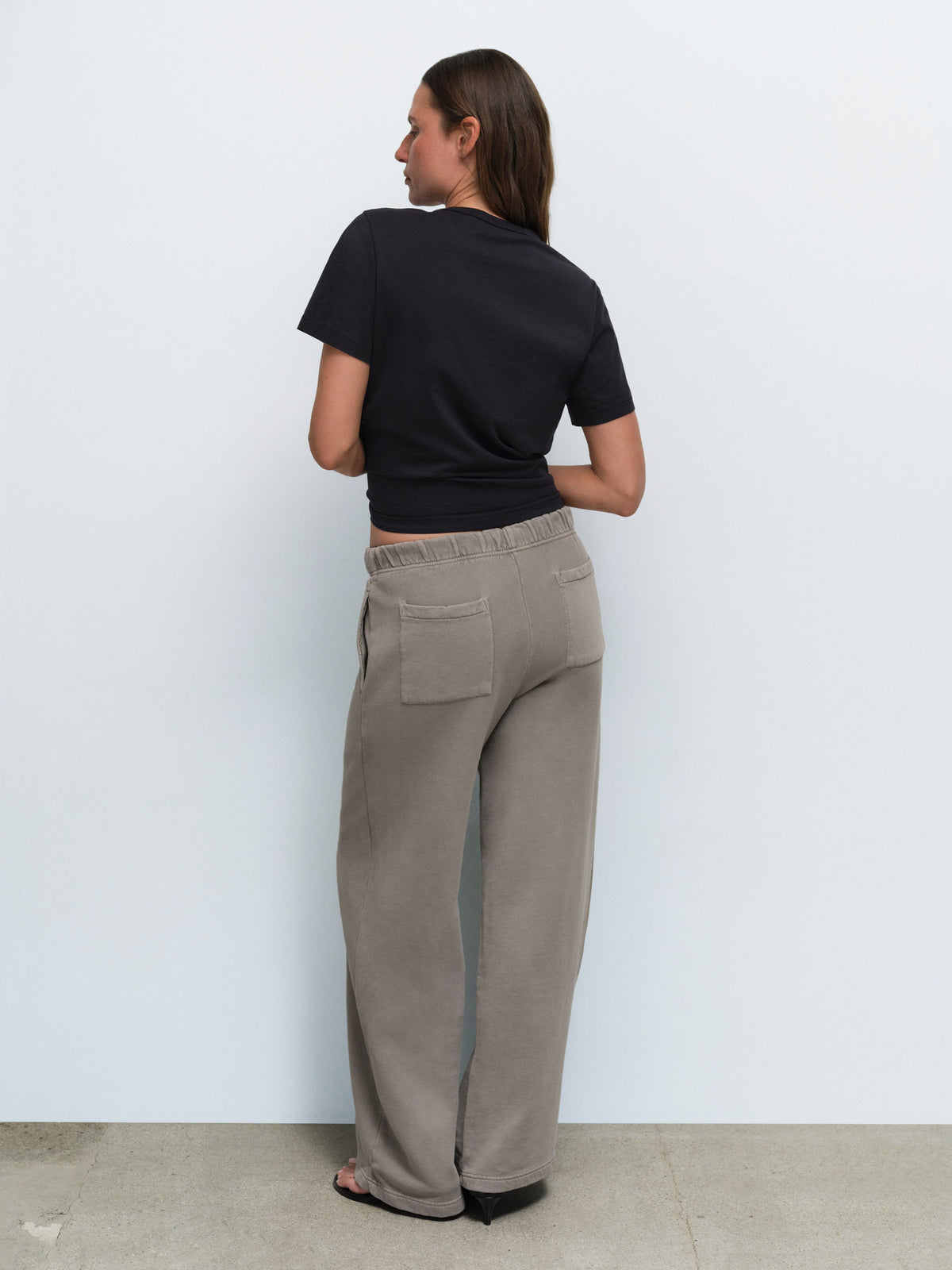 Organic Fleece Straight Leg Sweatpant