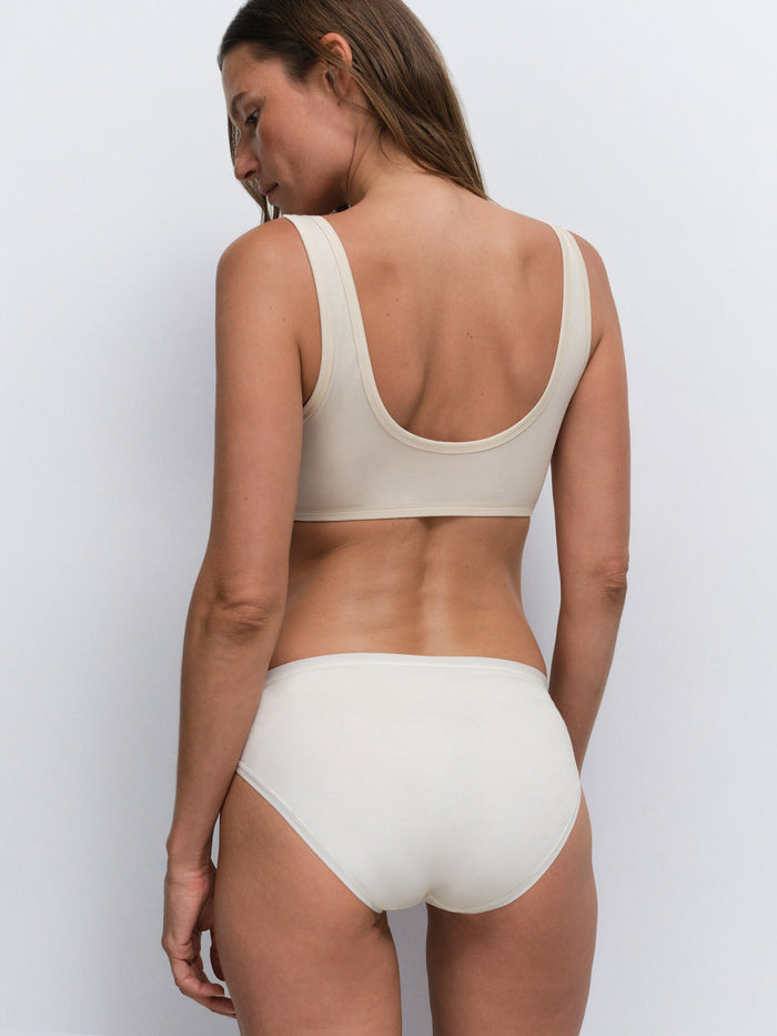 Organic Comfort Mid Rise Bikini
