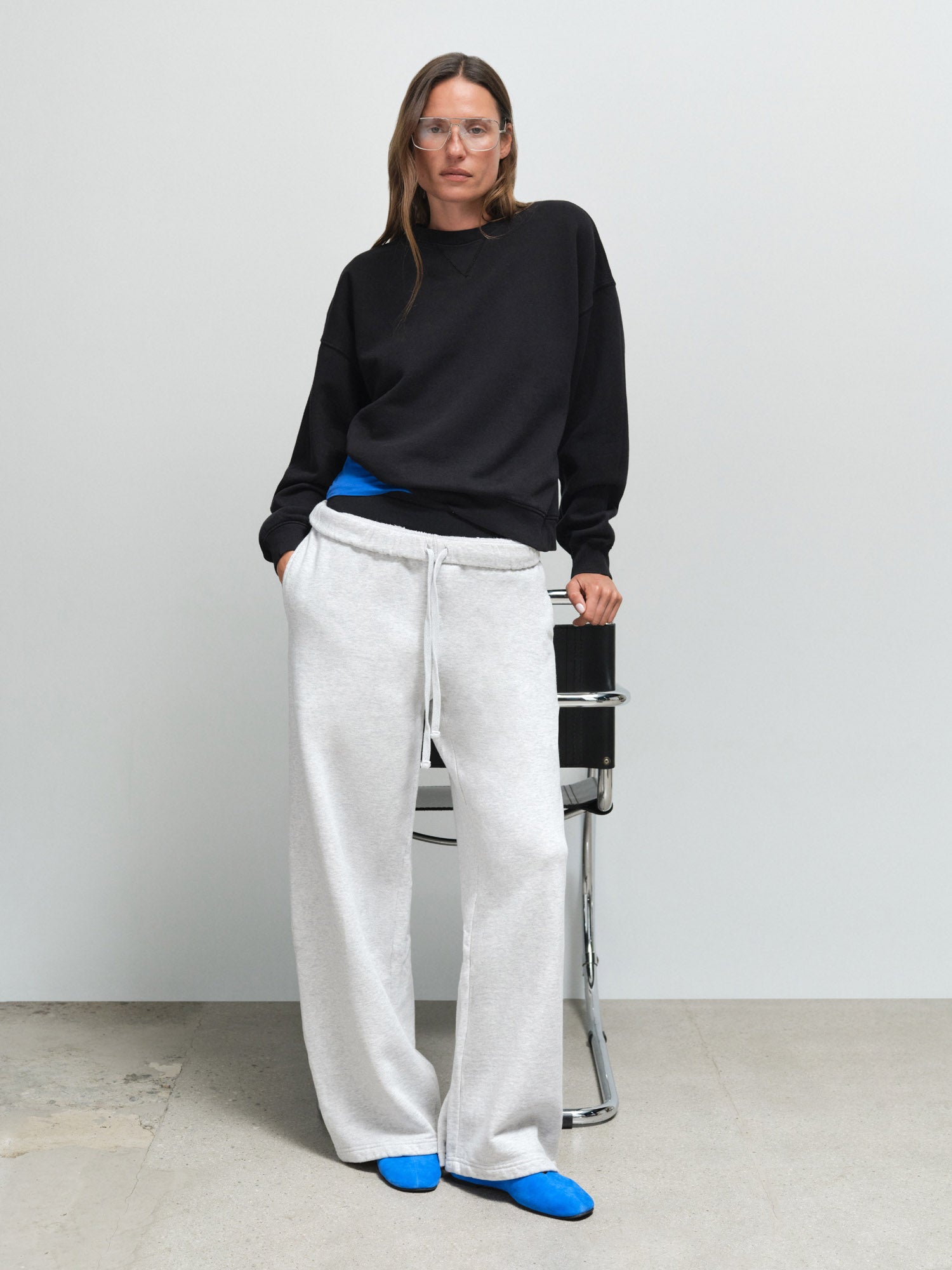 Organic Fleece Relaxed Crewneck Sweatshirt – MATE the Label