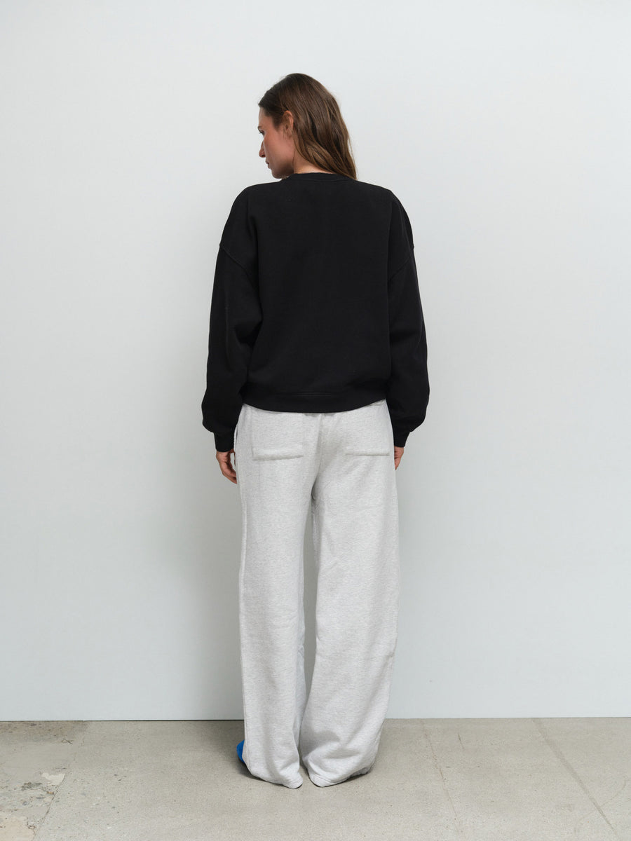 Organic Fleece Relaxed Crewneck Sweatshirt