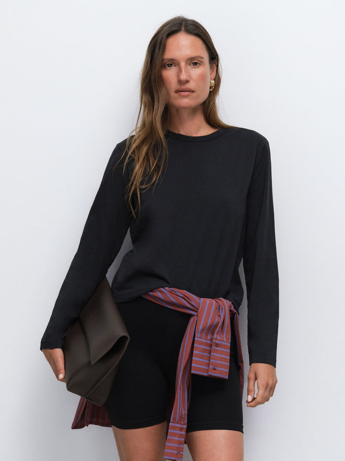 Organic Pima Long Sleeve Tee
