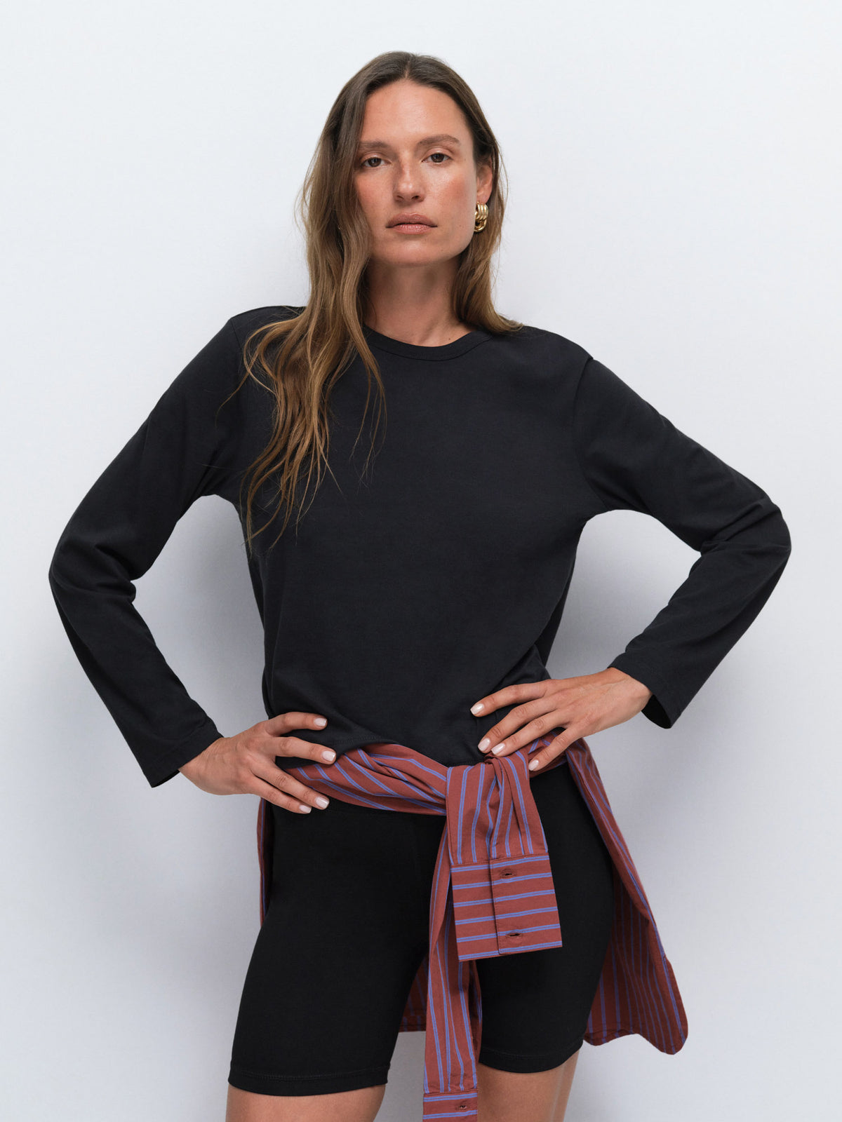 Organic Pima Long Sleeve Tee