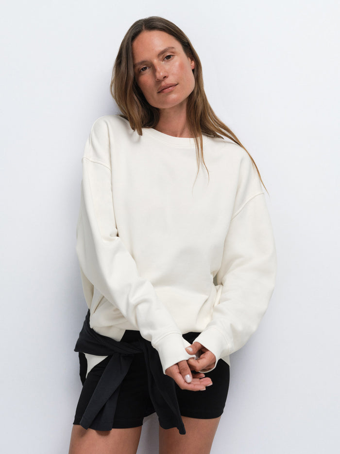 Organic Fleece Oversized Sweatshirt