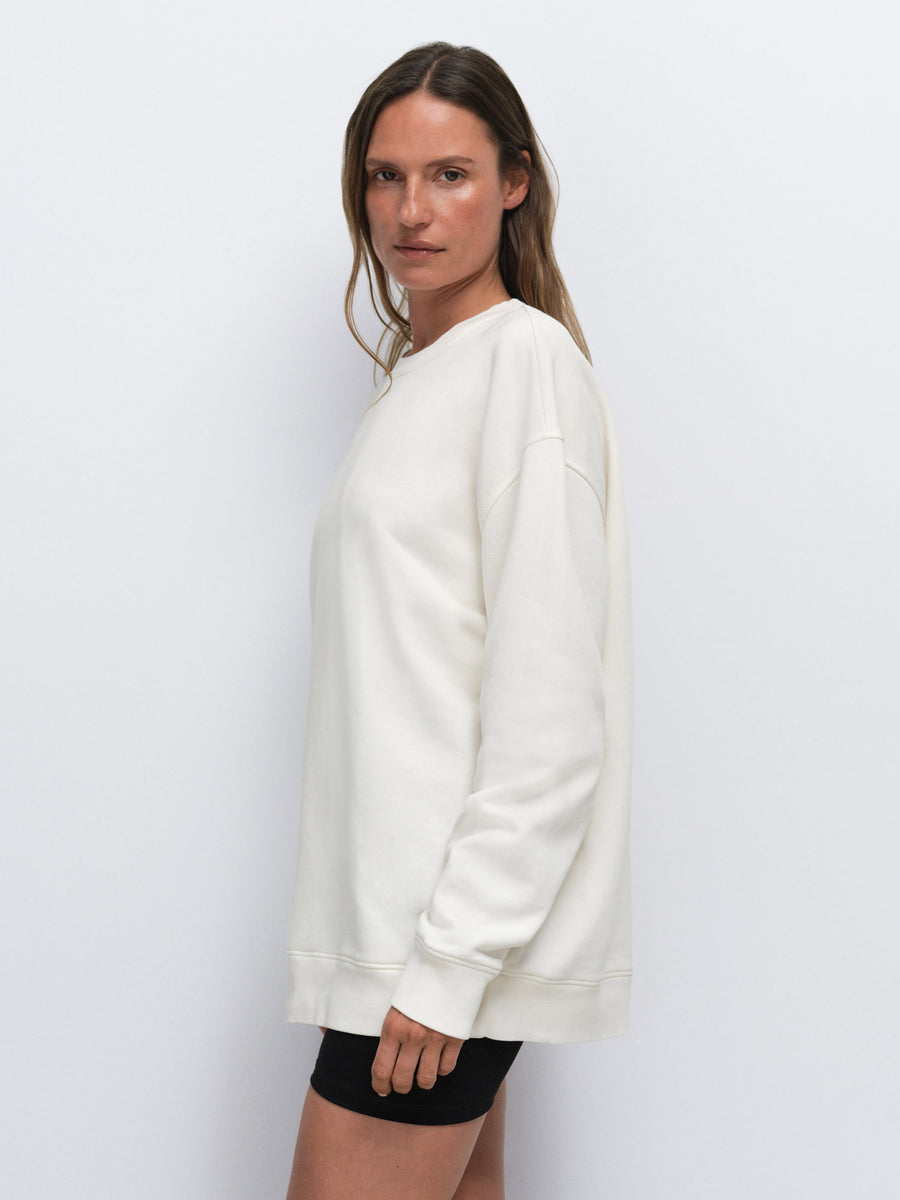 Organic Fleece Oversized Sweatshirt