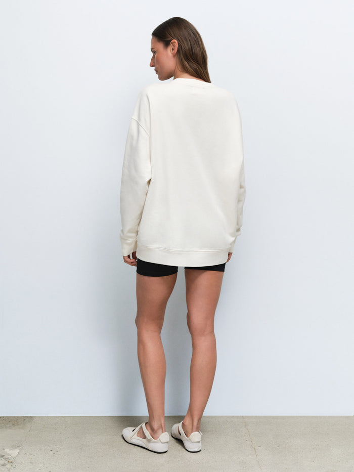 Organic Fleece Oversized Sweatshirt